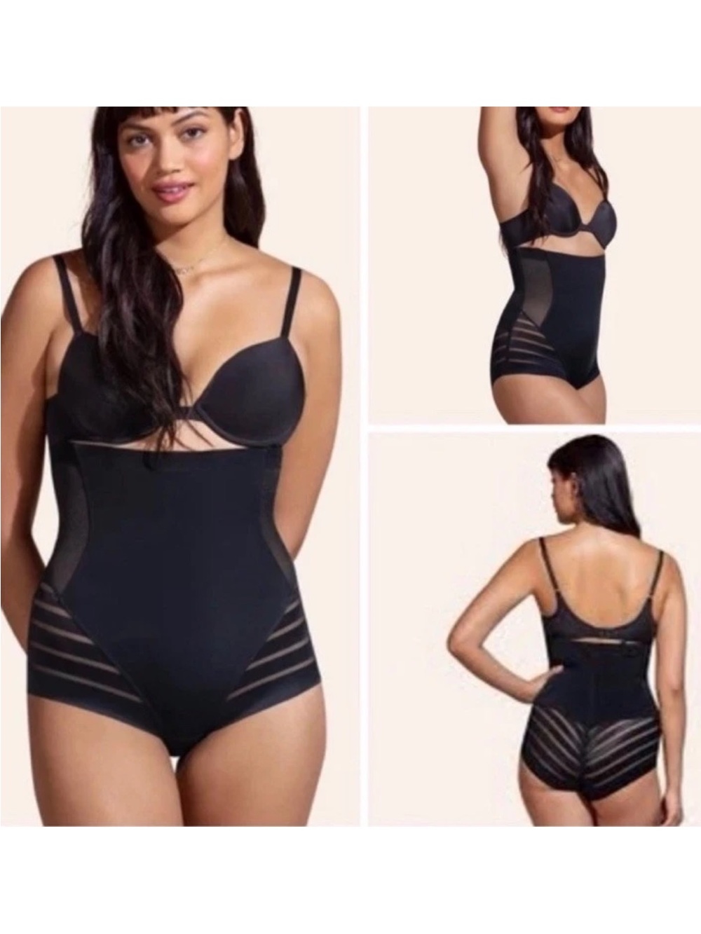 HoneyLove Queen Brief Shapewear Women’s Size 1X High Waist Control body brief